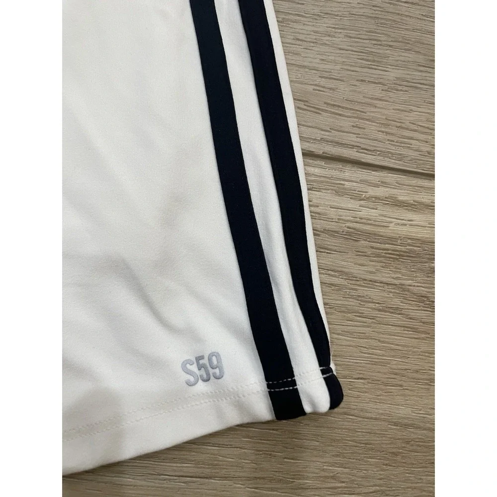 NWT  Splits59 Ella Airweight High Waist Women's Skort‎ MSRP $128 White Sz XL New